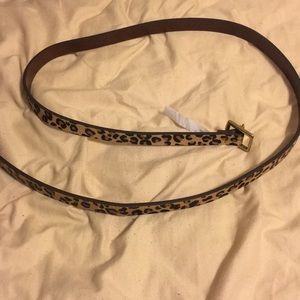 Cheetah belt